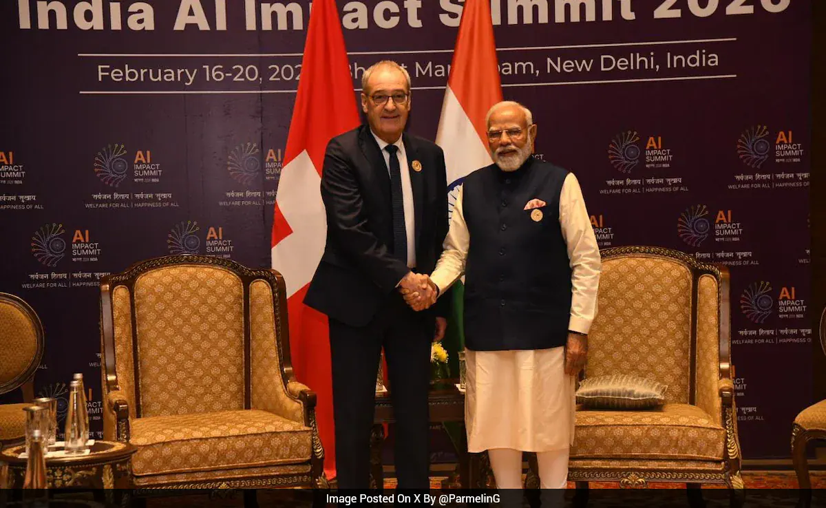 President Parmelin in governance setting